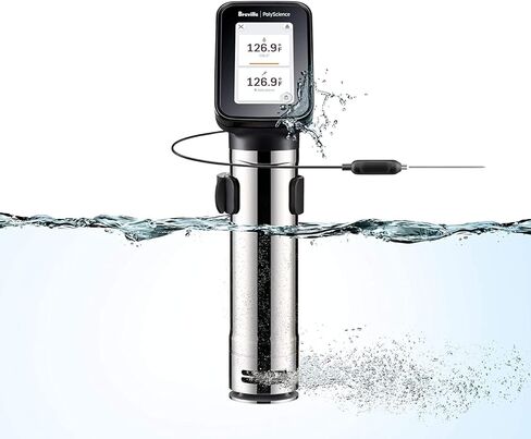 Breville PolyScience HydroPro Plus Sous Vide Immersion Circulator (CSV750PSS1BUC1) and Breville PolyScience Polycarbonate Tank, 18-Litre in Saudi Arabia