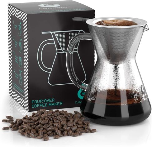 Coffee Gator Pour Over Coffee Maker Portable - 10.5oz in Saudi Arabia