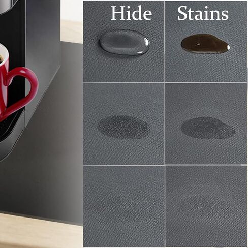 2 حزمة حصيرة بار القهوة ، حصائر بار القهوة حصيرة لطاولة المطبخ ، اكسسوارات بار القهوة تناسب تحت صانع القهوة آلة القهوة القهوة آلة تحضير القهوة آلة الإسبريسو رف الأطباق ، أسود in Kuwait