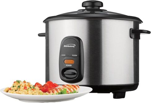 Brentwood Rice Cooker, 5-Cup, Stainless Steel in Saudi Arabia
