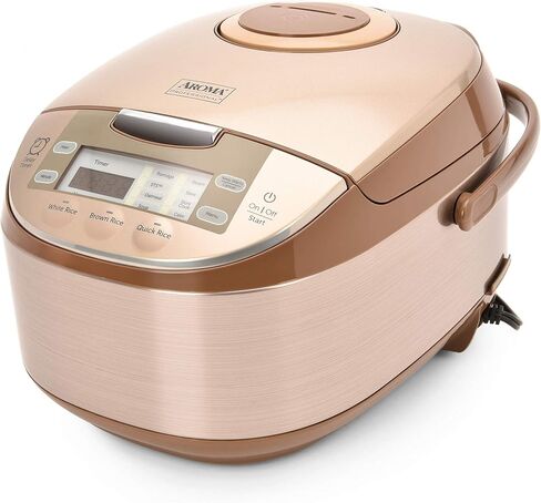 Aroma Housewares ARC-6106 Aroma Professional 6 Cups Uncooked Rice, Slow Cooker, Food Steamer, MultiCooker, Champagne in Saudi Arabia