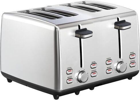 Professional Series Toaster ps77451, 4 Slice, Stainless Steel in Kuwait