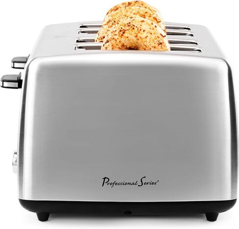 Professional Series Toaster ps77451, 4 Slice, Stainless Steel in Kuwait