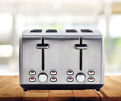 Professional Series Toaster ps77451, 4 Slice, Stainless Steel in Kuwait