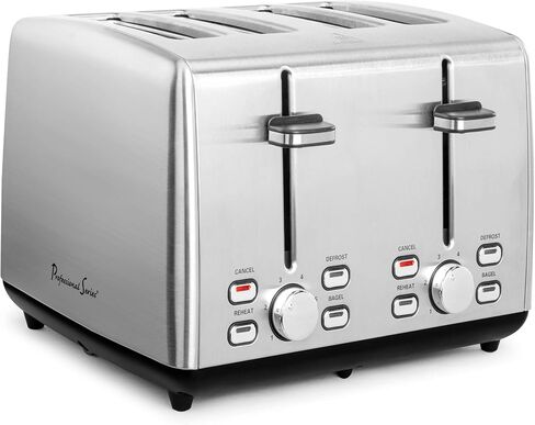 Professional Series Toaster ps77451, 4 Slice, Stainless Steel in Kuwait