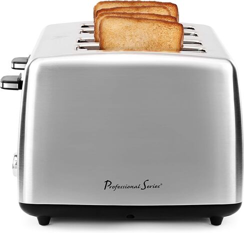Professional Series Toaster ps77451, 4 Slice, Stainless Steel in Kuwait