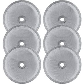 350ml French Press Filter Replacement Parts 3 Pieces Stainless-Steel Set Containing Spiral Disk, Small Mesh French Press Screen Cross Disk for 12oz French Press