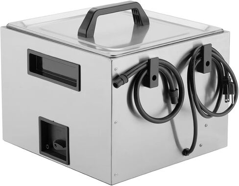 Waring Commercial WSV16 16 جهاز تدوير حراري مستقل لـ Sous Vide، 16 لتر/4.2 جالون، لوحة تحكم تعمل باللمس بالسعة، 5 إعدادات قابلة للبرمجة، مؤقت، 120 فولت، 1560 وات، قابس 5-15 مرحلة in Kuwait