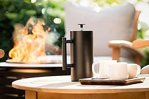ESPRO - P6 French Press - Double Walled Stainless Steel Insulated Coffee and Tea Maker, 32 Ounces, Brushed Stainless Steel, 32 Ounce in Saudi Arabia