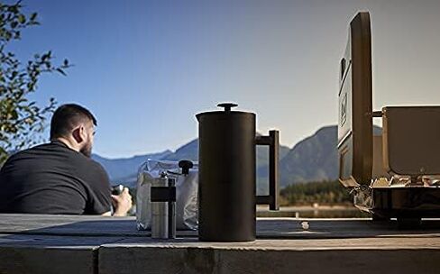 ESPRO - P6 French Press - Double Walled Stainless Steel Insulated Coffee and Tea Maker, 32 Ounces, Brushed Stainless Steel, 32 Ounce in Saudi Arabia
