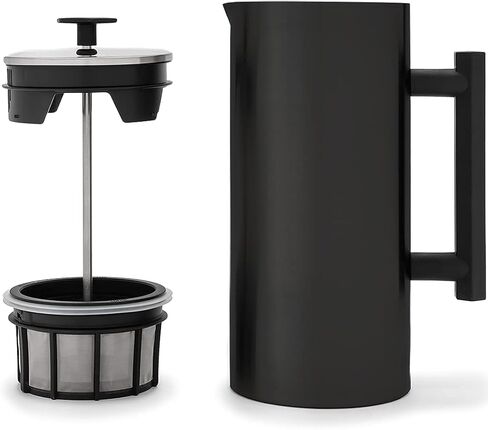 ESPRO - P6 French Press - Double Walled Stainless Steel Insulated Coffee and Tea Maker, 32 Ounces, Brushed Stainless Steel, 32 Ounce in Saudi Arabia