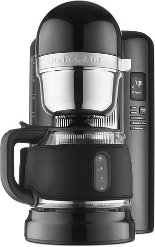 KitchenAid KCM1204OB 12-Cup Coffee Maker with One Touch Brewing - Onyx Black in Saudi Arabia