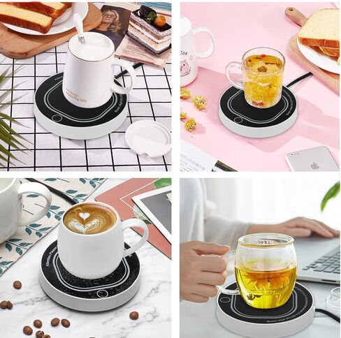 Coffee Cup Warmer for Desk with Auto Shut Off,Coffee Mug Warmer for Desk Office Home-Birthday Gifts in Kuwait