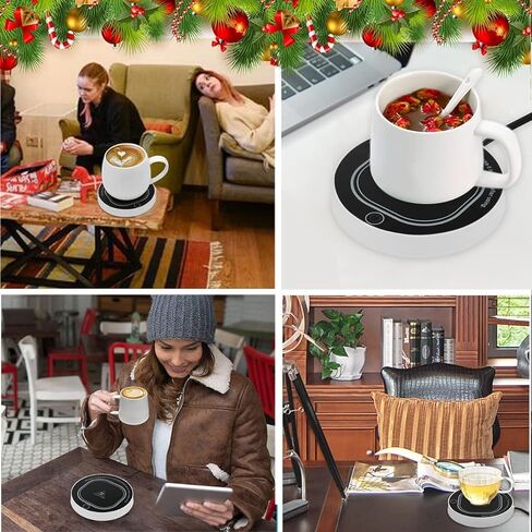 Coffee Cup Warmer for Desk with Auto Shut Off,Coffee Mug Warmer for Desk Office Home-Birthday Gifts in Kuwait