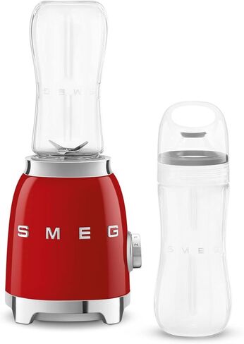 SMEG Retro Personal Blender with 2 Bottles PBF01PGUS, Pastel Green in Saudi Arabia