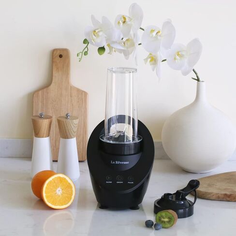 La Reveuse Personal Blender for Shakes and Smoothies 200 Watt with Magnetic Drive Technology 10 oz BPA-Free Portable Travel Bottle (White) in Saudi Arabia