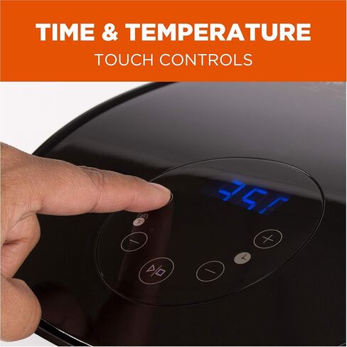 مقلاة هواء من كوميرشال شيف CHAF35B , 3.5 لتر - اسود in Kuwait