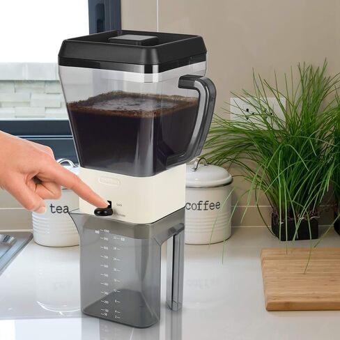 Cold Brew Iced Coffee Maker Brews 12 servings of Rich Coffee Concentrate for Hot or Cold Refreshment in Saudi Arabia