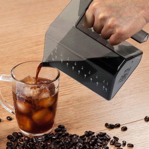 Cold Brew Iced Coffee Maker Brews 12 servings of Rich Coffee Concentrate for Hot or Cold Refreshment in Saudi Arabia