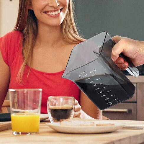 Cold Brew Iced Coffee Maker Brews 12 servings of Rich Coffee Concentrate for Hot or Cold Refreshment in Saudi Arabia