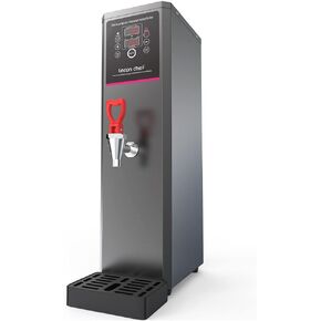 Lecon Chef Water Boiler Eletric Commercial Hot Water Dispenser with Filter 20L Black Automatic 1500W Heating for Tea Coffee Shop, Restaurant, Home, Office in Kuwait