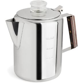 Fox Run 9-Cup Rapid Brew Stainless Steel Stovetop Coffee Percolator in Kuwait