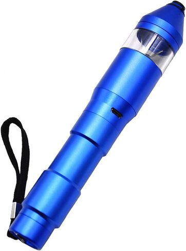 Electric Herb Grinder Pen,Handheld Smart Pollen Spices, Built-in Rechargeable Battery and Easy to Clean (Blue) in Kuwait
