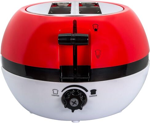 Uncanny Brands Pokemon Pokeball Halo Toaster – Toasts a Pokeball On Your Bread in Kuwait