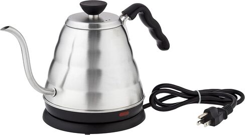 Hario V60 "Buono" Drip Kettle Electric Gooseneck Coffee Kettle 800 mL, Stainless Steel, Silver in Kuwait