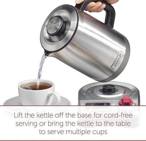 ولف جورميت غلاية كهربائية من ترو تيمبر، سعة 1.5 لتر، WGKT100S in Kuwait