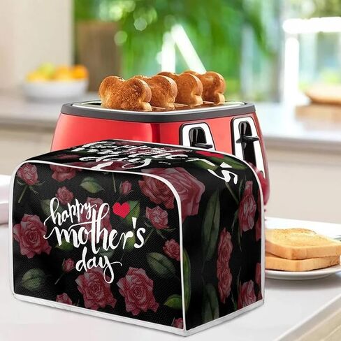 UNICEU Autumn Gnomes Toaster Dust Cover Protector Compatible with 2 Slice Heat-Resistant Dust Protection Anti-Scratch Home Kitchen Fall Thanksgiving Decor in Saudi Arabia