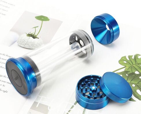 مطحنة أعشاب Vewitcher 3 في 1 محمل حشو التوابل مطحنة الأعشاب الجافة 2 بوصة مطحنة أعشاب من سبائك الزنك مع غرفة تخزين in Kuwait