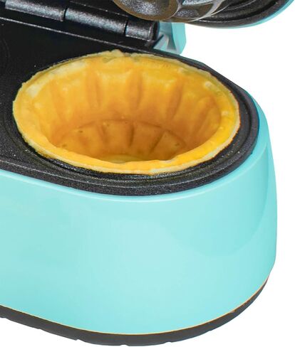 Brentwood Appliances TS-1402BL Double Waffle Bowl Maker, Standard, Blue in Saudi Arabia