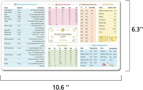 عبوتان من أوراق غش مغناطيسية طباخ كتاب الطهي متوافق مع جهاز قلي الهواء لدليل مرجعي سريع ملحقات مقلاة الهواء 15.24 سم × 27.94 سم in Kuwait