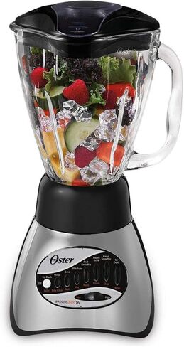 Oster 6812-001 Core 16-Speed Blender with Glass Jar, Black in Saudi Arabia