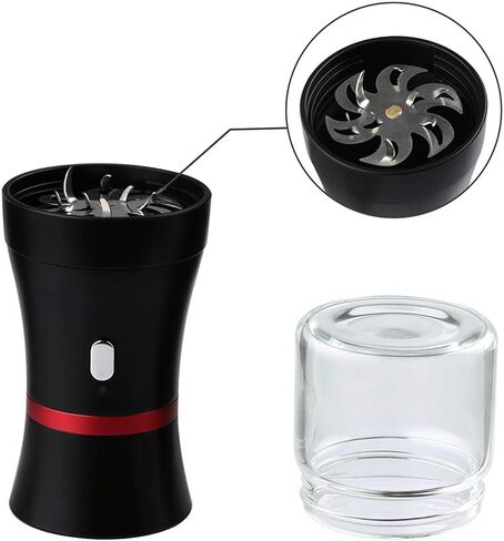 Upgraded Mini Electric Grinder Spice Smart Herb 400 mAh with 50ml Jar,Easy to Carry(Grinder) in Kuwait