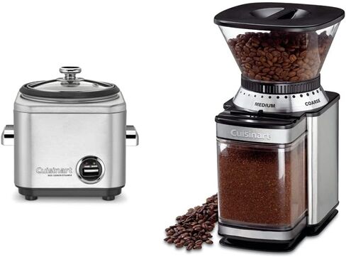 Cuisinart CRC-400P1 4 Cup Rice Cooker, Stainless Steel Exterior in Kuwait