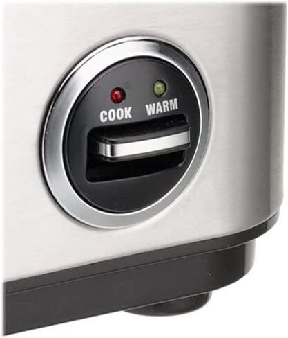 Cuisinart CRC-400P1 4 Cup Rice Cooker, Stainless Steel Exterior in Kuwait