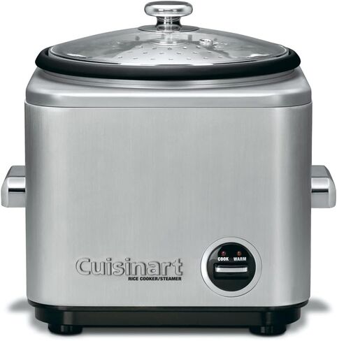 Cuisinart CRC-400P1 4 Cup Rice Cooker, Stainless Steel Exterior in Kuwait