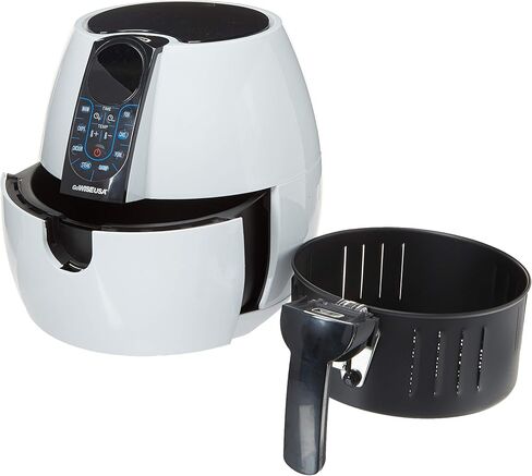 GoWISE USA 3.7-Quart Programmable Air Fryer with 8 Cook Presets, GW22638 - Black in Kuwait