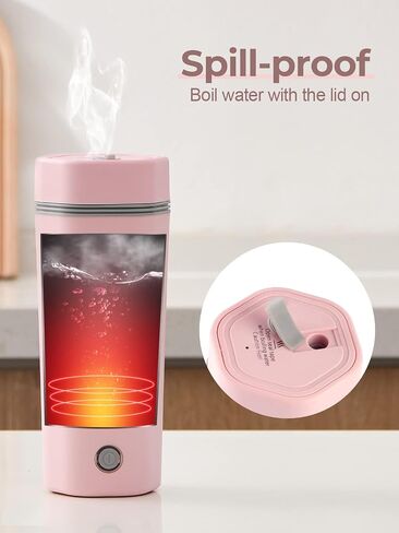 balbali Travel Kettle Electric Small Portable Electric Kettle for Boiling Water Travel Tea Kettle Portable Water Boiler 12oz Travel Electric Kettle in Saudi Arabia