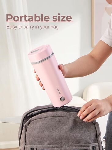 balbali Travel Kettle Electric Small Portable Electric Kettle for Boiling Water Travel Tea Kettle Portable Water Boiler 12oz Travel Electric Kettle in Saudi Arabia