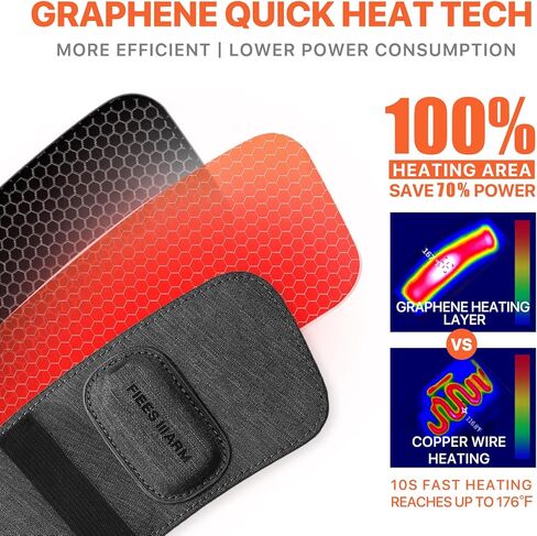 حافظة قهوة ومشروبات ساخنة قابلة لإعادة الاستخدام مع أكواب تسخين سريعة USB محمولة وحامل مشروبات مع غطاء قابل للتعديل، كابل USB من النوع C متضمن (أسود) in Kuwait