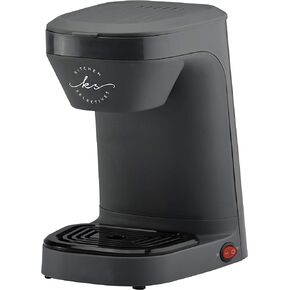ماكينة صنع القهوة بالتنقيط بسعة 1 كوب، رمادي داكن من كيتشن سيليكتيف، CM-123GY in Kuwait