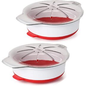 OXO Good Grips Microwave Egg Cooker, White (2 Pack) in Saudi Arabia