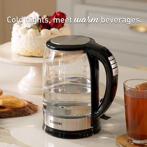 COSORI Electric Kettle and Gooseneck Kettle Bundle | Temperature Control Tea and Coffee Makers in Saudi Arabia