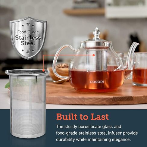 COSORI Electric Kettle and Gooseneck Kettle Bundle | Temperature Control Tea and Coffee Makers in Saudi Arabia