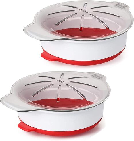 OXO Good Grips Microwave Egg Cooker, White (2 Pack) in Saudi Arabia
