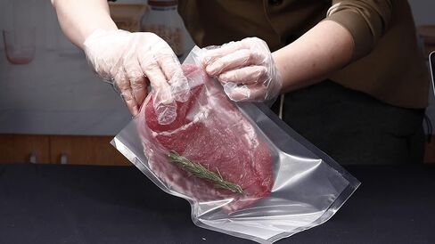 أكياس فراغ السدادة للأغذية| 50 كيسًا من أكياس المكنسة الكهربائية المقطعة مسبقًا للطهي بالفيديو | أكياس تخزين مقاس 8 × 12 بوصة لـ GERYON وجميع أدوات منع تسرب الهواء | درجة تجارية، خالية من البيسفينول أ، شديدة التحمل، رائعة لتخزين العطلات، وإعداد الوجبات in Kuwait