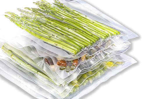 أكياس فراغ السدادة للأغذية| 50 كيسًا من أكياس المكنسة الكهربائية المقطعة مسبقًا للطهي بالفيديو | أكياس تخزين مقاس 8 × 12 بوصة لـ GERYON وجميع أدوات منع تسرب الهواء | درجة تجارية، خالية من البيسفينول أ، شديدة التحمل، رائعة لتخزين العطلات، وإعداد الوجبات in Kuwait